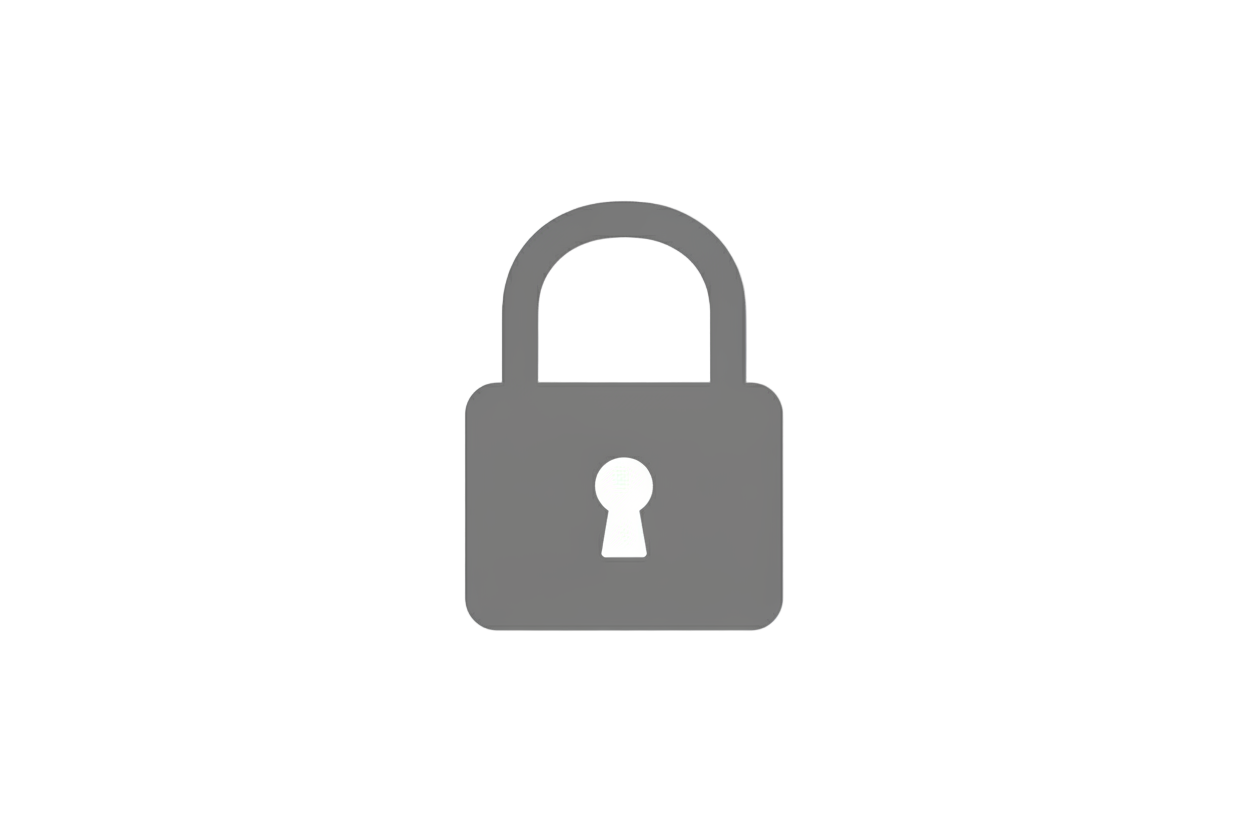 generate a lock icon to use as a label