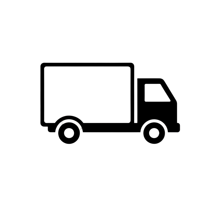 Truck icon for shpping label
